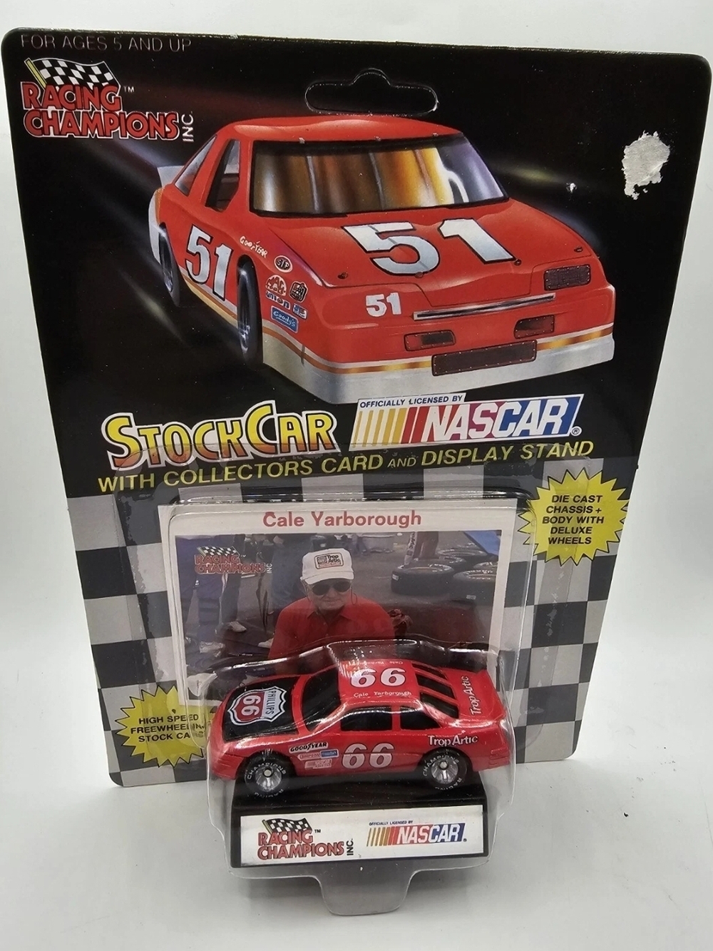 1991 Racing Champions NASCAR Stock Car 1:64 Diecast Cale Yarborough #66 NEW